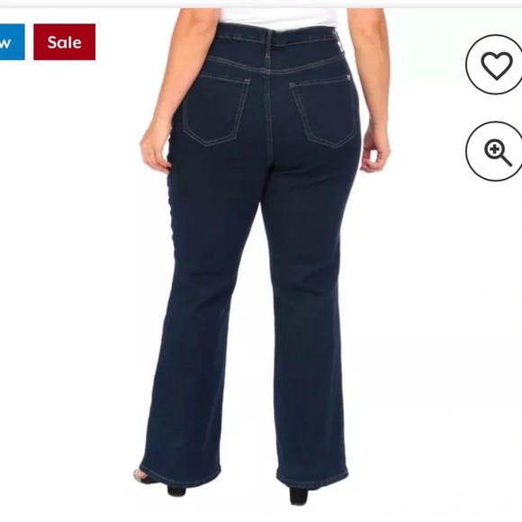 Nanette Lepore Belle High Rise Bootcut Jean NEW 16 - Picture 2 of 12